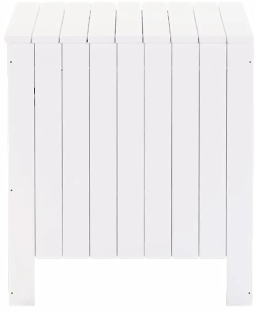 Caixa de arrumação c/ tampa RANA 60x49x54cm pinho maciço branco