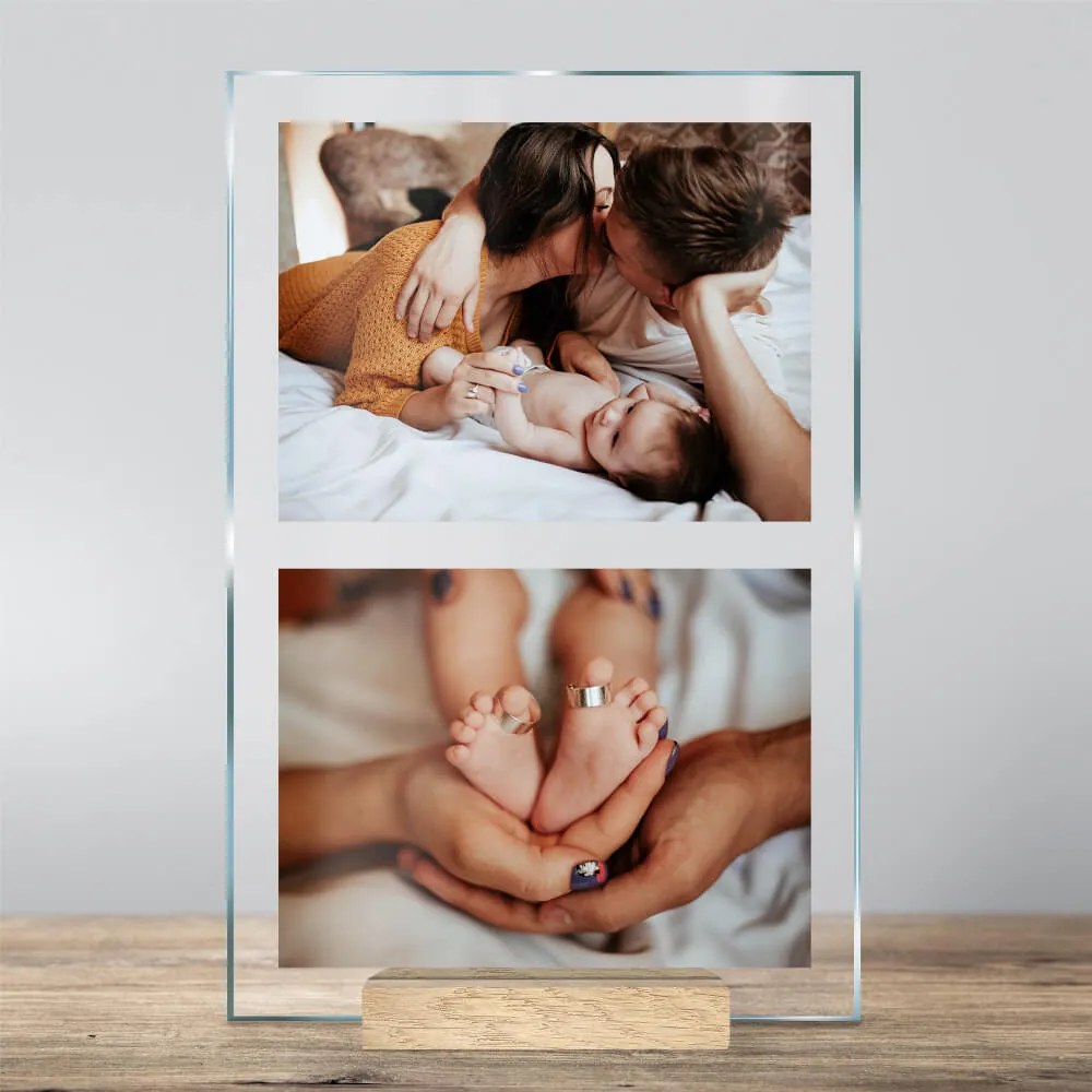 Fotos em vidro, placa de vidro com as suas fotos - Expedido dentro de 24 horas