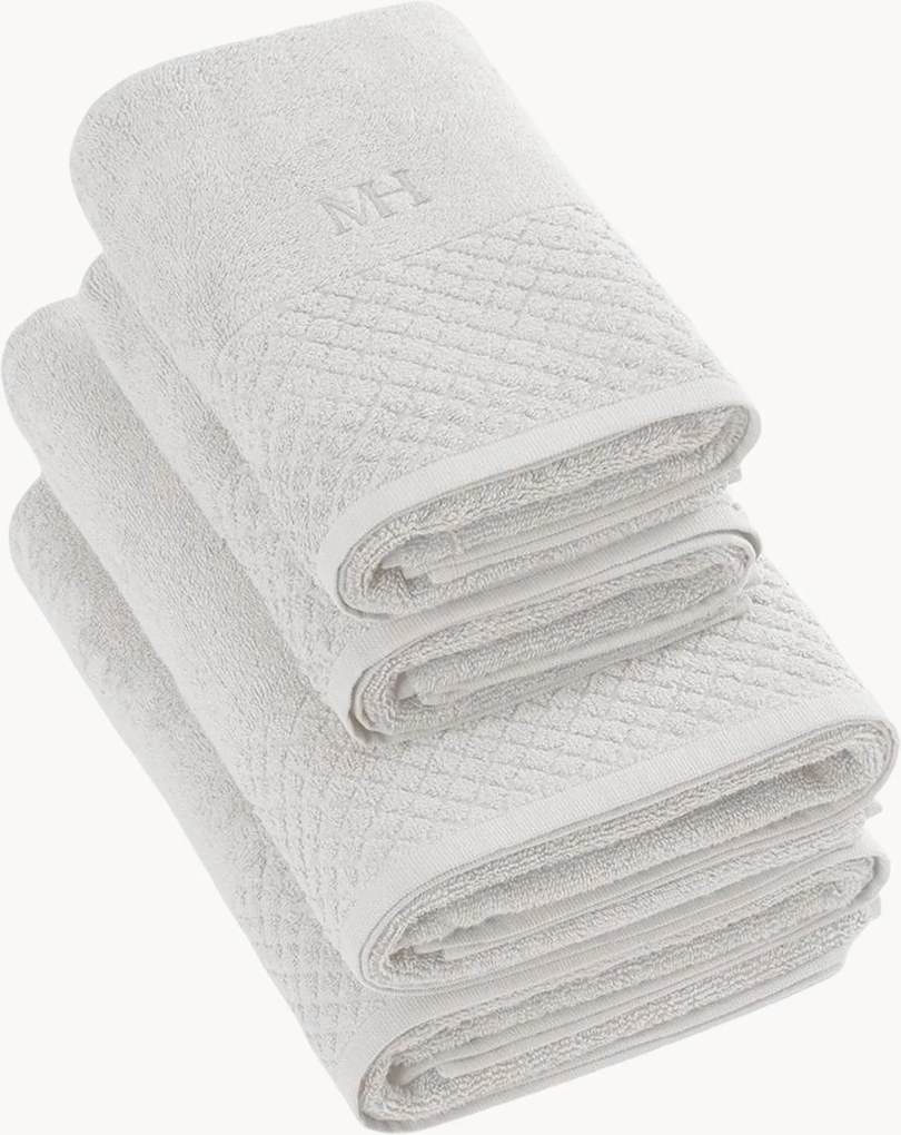 Conjunto de toalhas de banho e de mãos Eden, conjunto de 4
