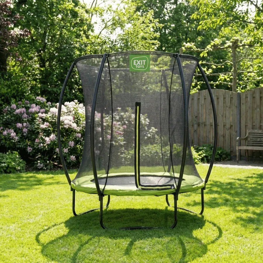 Trampolim redondo Silhouette ø183 cm - verde