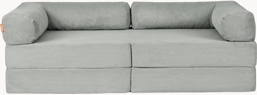 Sofá modular em bombazina Family Funzy (2 lugares)