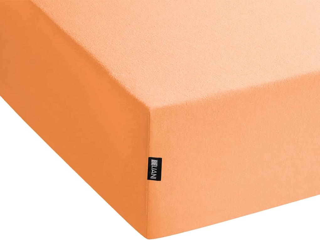 Lençol-capa em algodão laranja 200 x 200 cm JANBU Beliani