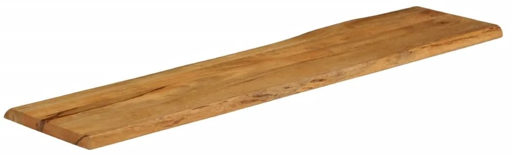 Tampo de mesa c/ borda viva 180x40x2,5 cm mangueira maciça