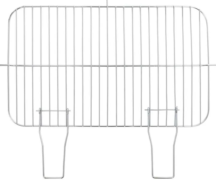 Suporte para churrasqueira a carvão com rodas