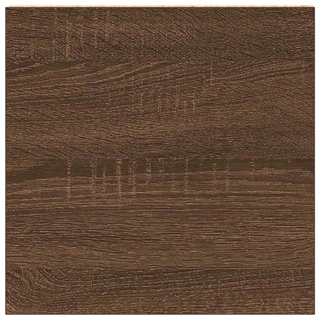 Armário WC 30x30x183,5cm derivados de madeira carvalho castanho