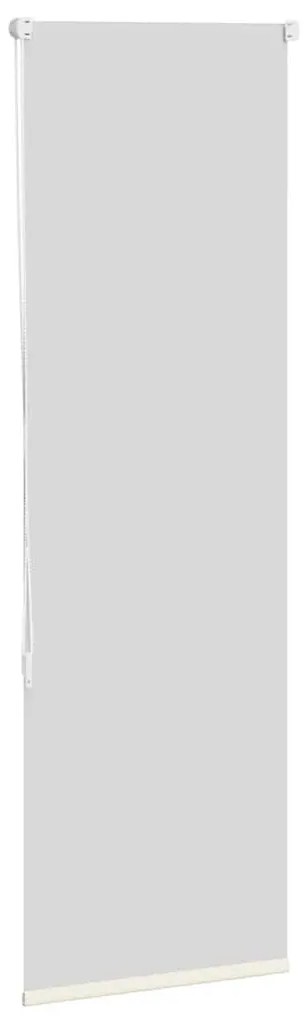 Persiana de enrolar 45x175 cm largura tecido 40,7 cm poliéster