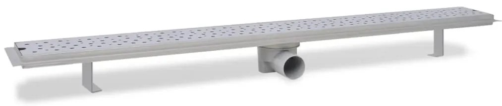 Dreno de chuveiro linear bolhas 1030x140 mm aço inoxidável