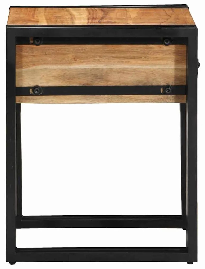 Mesa de Apoio vidaXL 40x40x50 cm em Madeira de Acácia