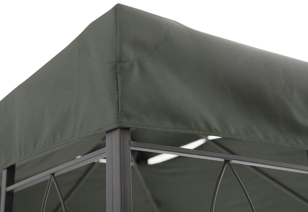 Toldo de Substituição 4x3m para Pérgola de Jardim - Dupla Camada com 1