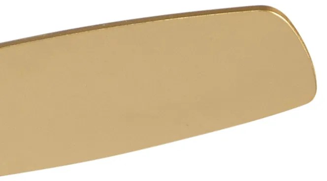 Ventilador de teto latão 96cm com controle remoto - Rotar Moderno