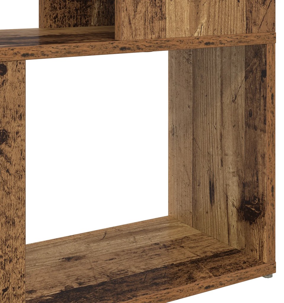 Suporte para TV Madeira velha Madeira engenheirada 60 x 24 x 155 cm