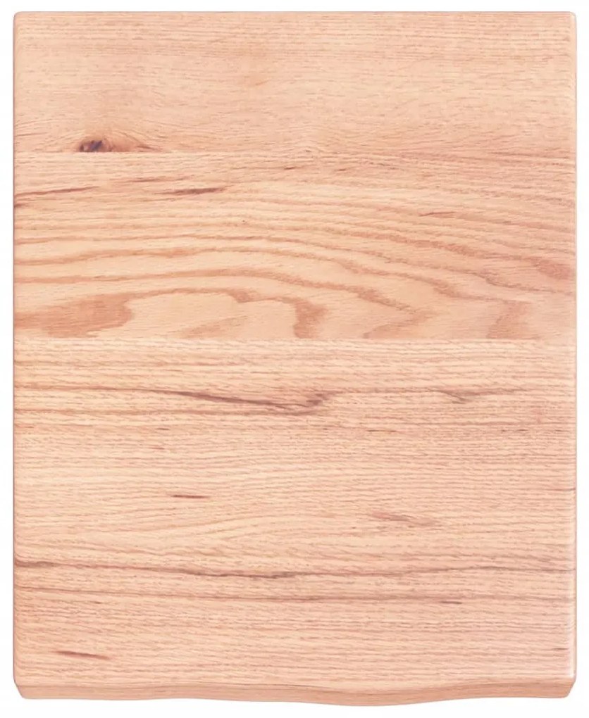 Prateleira de parede 40x50x(2-6) cm carvalho tratado castanho