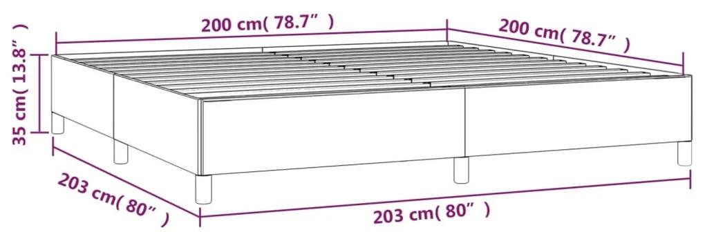 Estrutura de Cama Salu em Couro Artificial Preto - 200x200 cm - Design