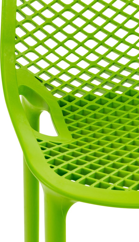 Conjunto de 2 bancos de bar Air 45 x 105 x 53 cm Verde