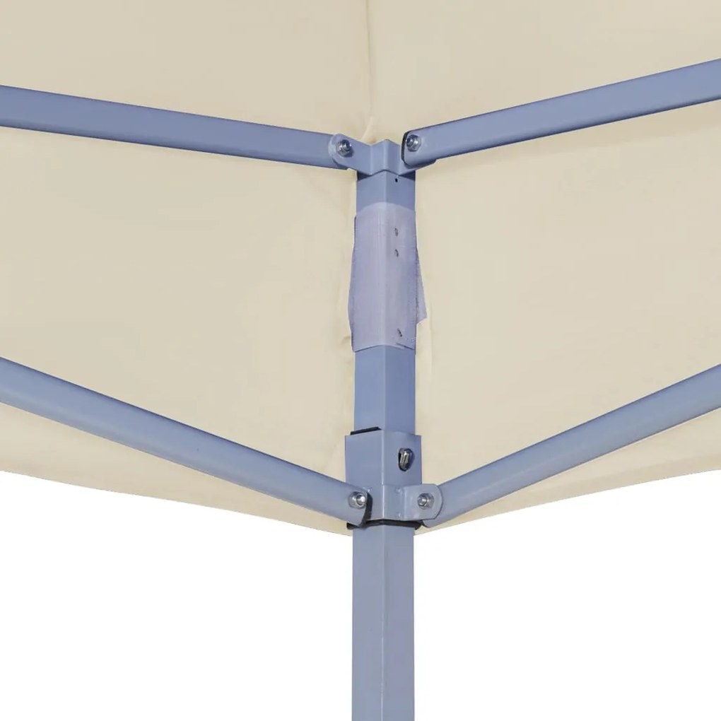 Teto para tenda de festas 2x2 m 270 g/m² cor creme