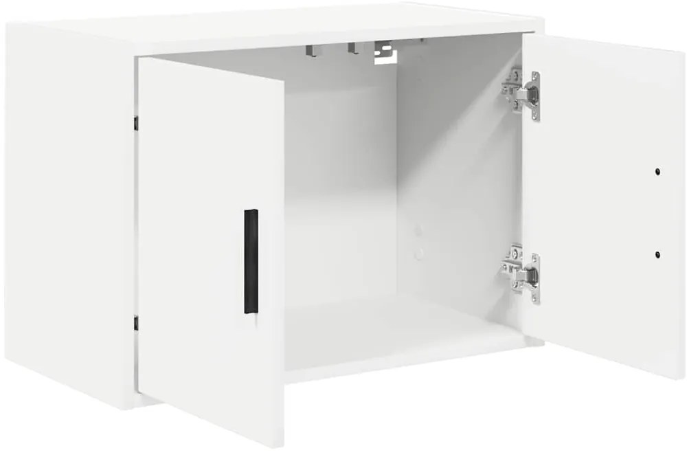 Armários de parede para garagem 2 pcs derivados de madeira