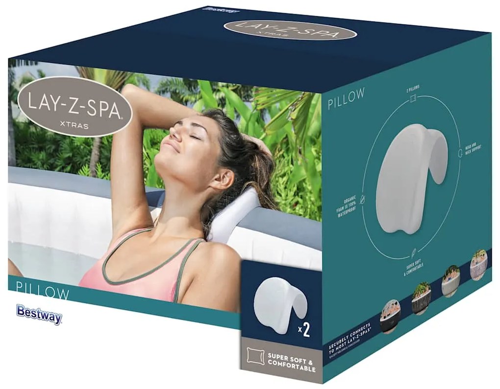 Almofada Lay-Z-Spa 25x19,5x17,5 cm