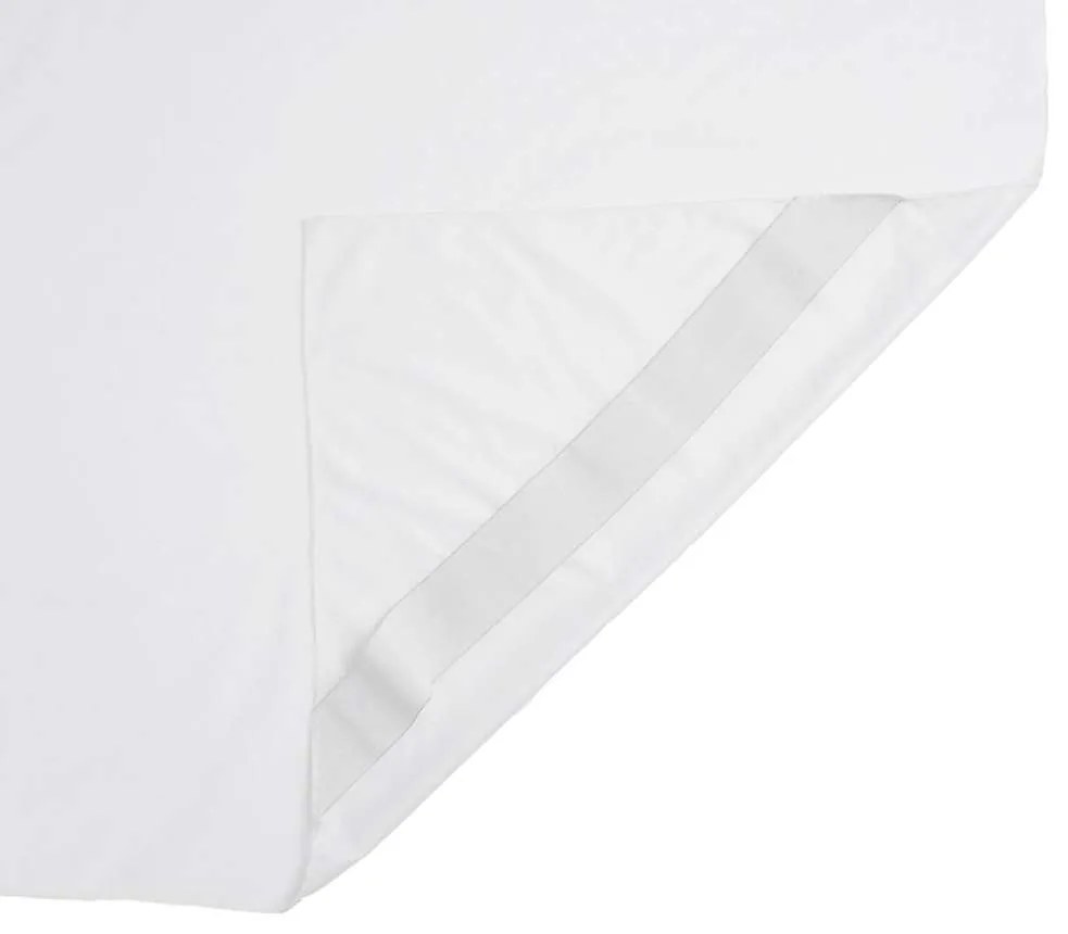 Protetor de colchão impermeável 160x200 cm branco
