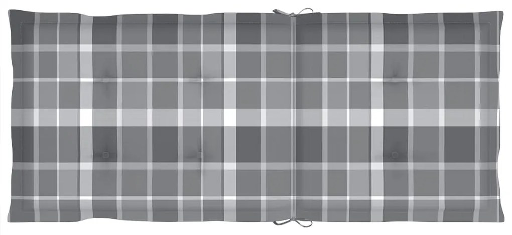 Cadeiras de jardim reclináveis c/ almofadões 8 pcs teca maciça