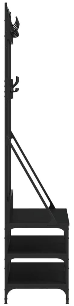 Conjunto de Entrada - Bengaleiro c/ arrumação de calçado 100x40x184 cm