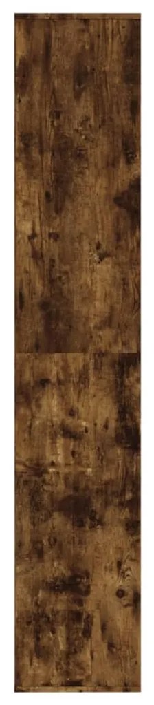 Sapateira 54x34x183 cm derivados de madeira carvalho fumado