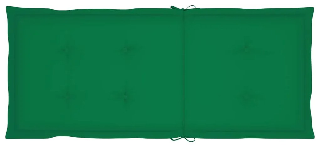 Cadeiras jardim reclináveis c/ almofadões 2 pcs acácia maciça