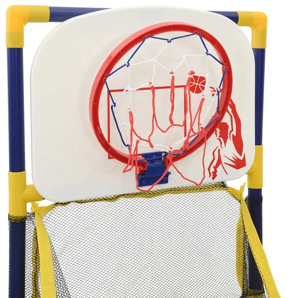 Conj. jogo de basquetebol arcade com bola e bomba 45x86x127 cm