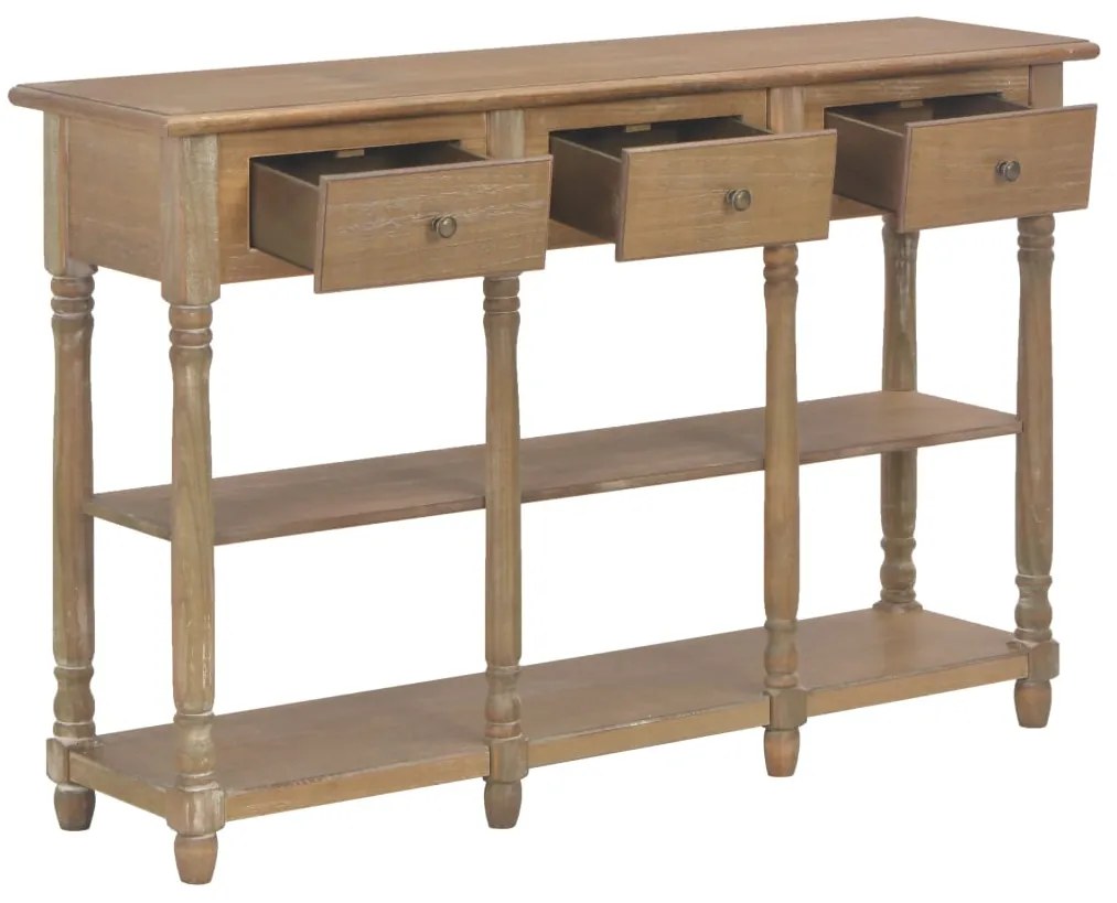 Mesa consola 110x30x76 cm derivados de madeira