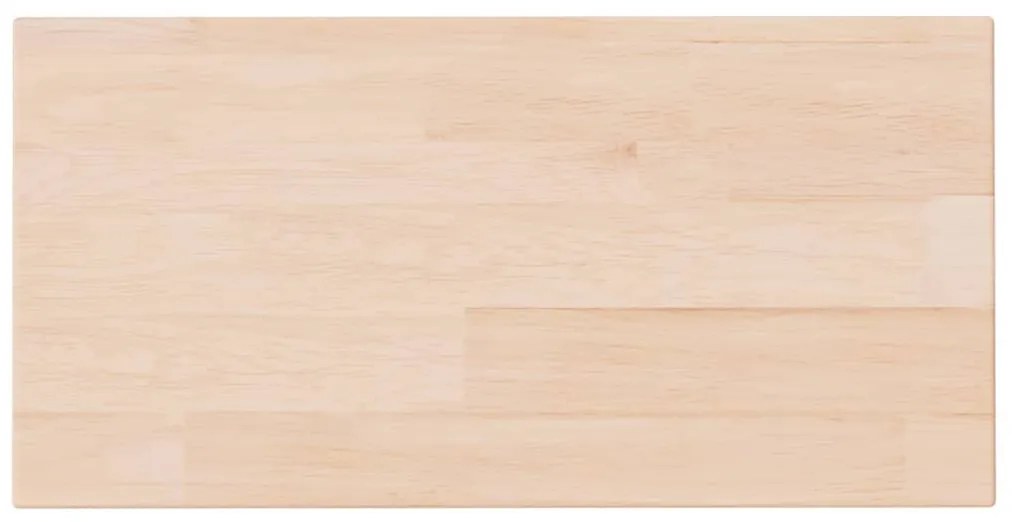 Prateleira 40x20x1,5 cm carvalho maciço não tratado