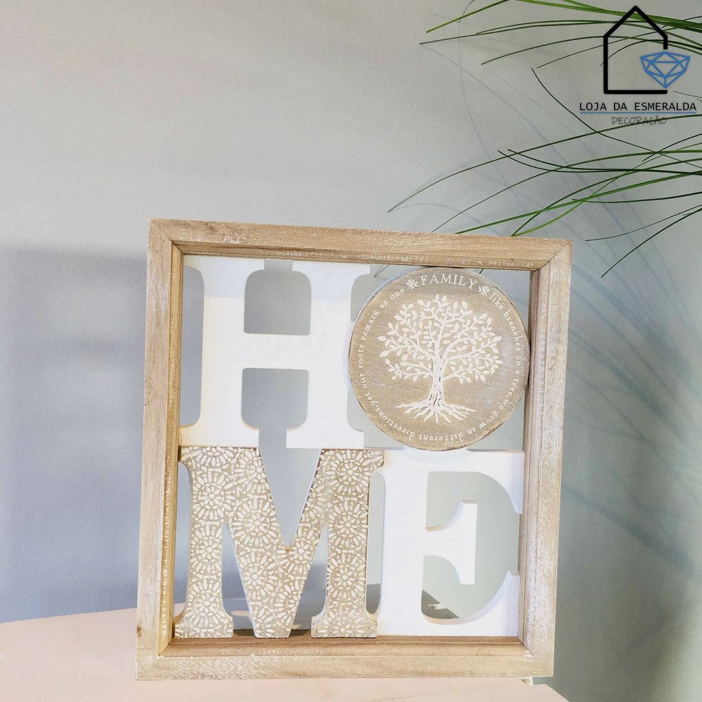Placa Home c/ Árvore da Vida