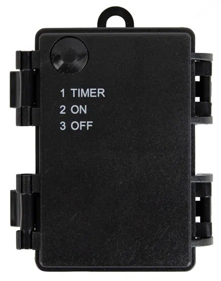 Holofote de chão de néon de Natal Estrela Amarela Incl. LED com temporizador IP44 - Fura