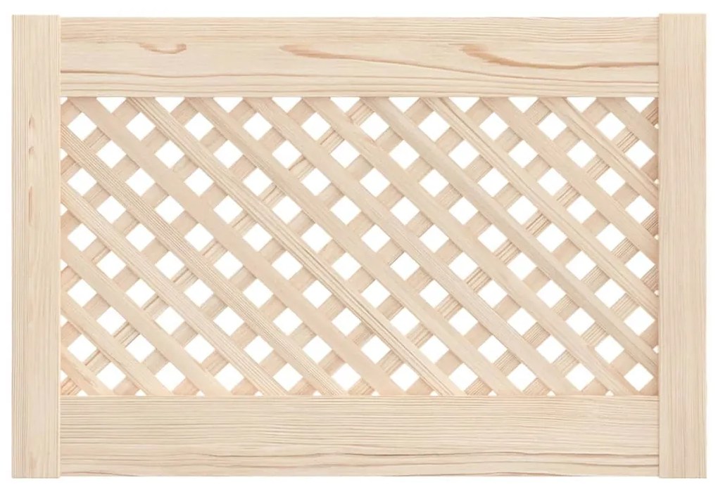 Portas de armário design treliça 2 pcs 59,5x39,5cm pinho maciço