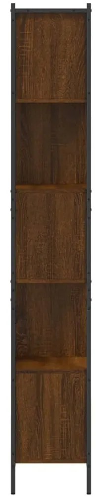 Estante 72x28x172 cm derivados de madeira carvalho castanho