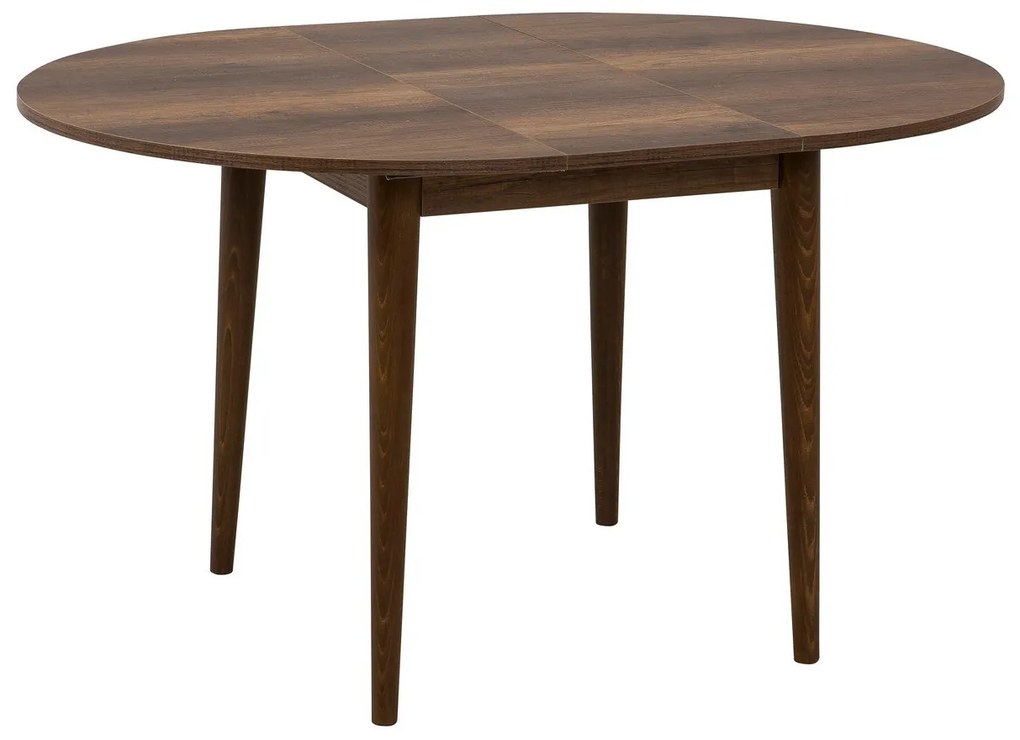 Conjunto de Mesa de Jantar Extensível e Cadeiras Vina – Nogueira e Ant