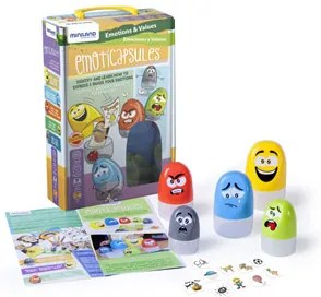 Jogo Miniland Emoticapsules 6 Peças