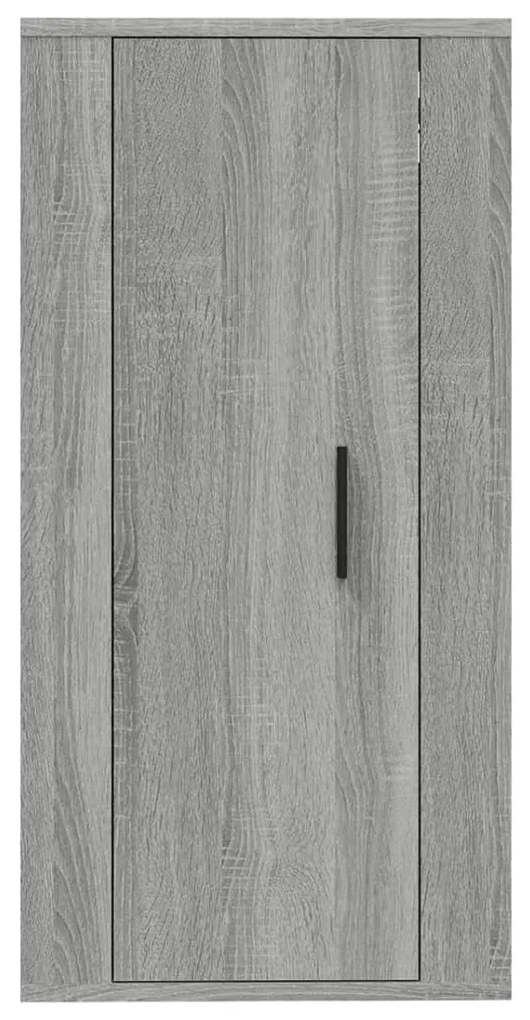 Móvel de TV de parede 40x34,5x80 cm cinzento sonoma
