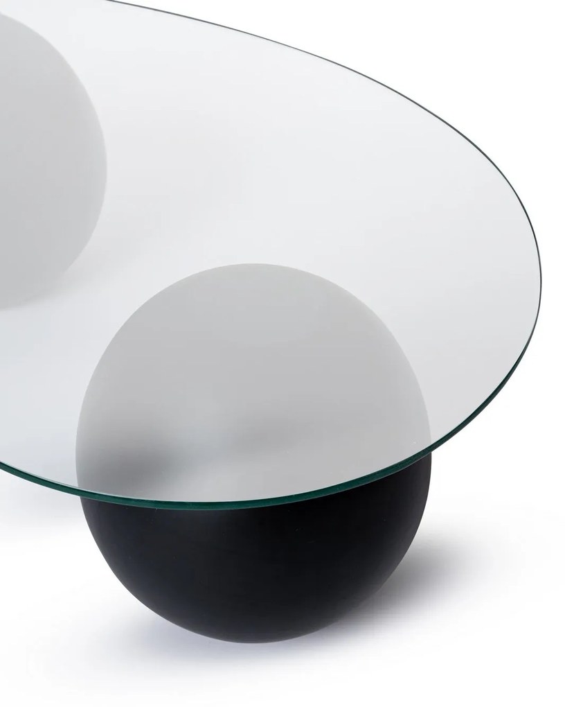 Mesa de Centro Sphere – Preto – 120 cm x 30 cm x 70 cm