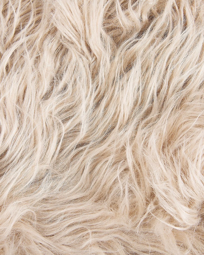 Pele sintética de ovelha creme MUNGO Beliani