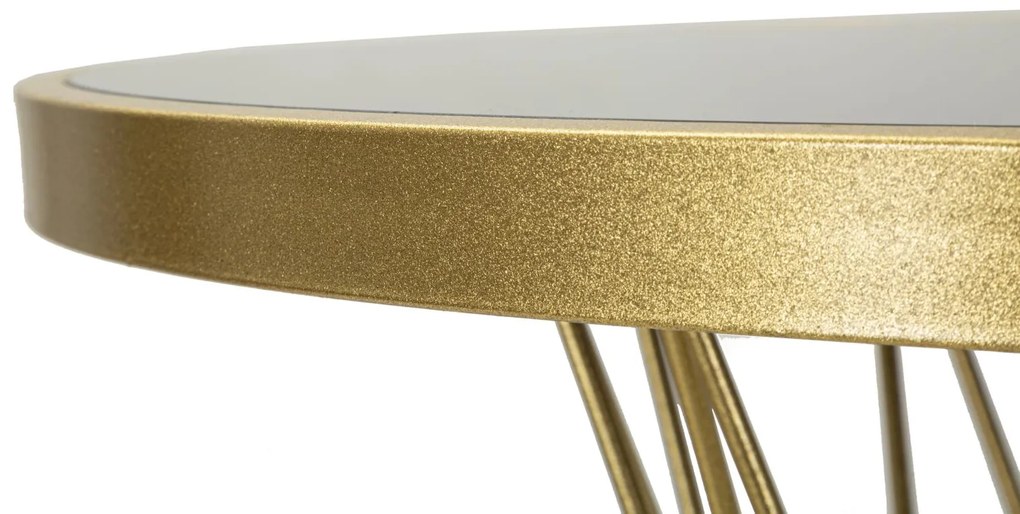 MESA DE BAR TOWER Ø70x103 CM DOURADA