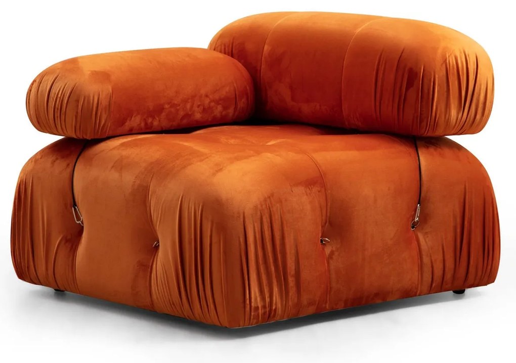 Sofá de Canto Bubble – Laranja – 288 cm x 190 cm
