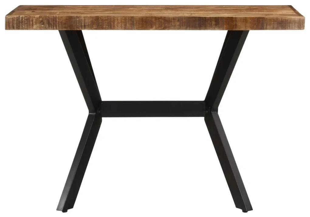 Mesa de jantar 110x55x75 cm madeira de mangueira maciça