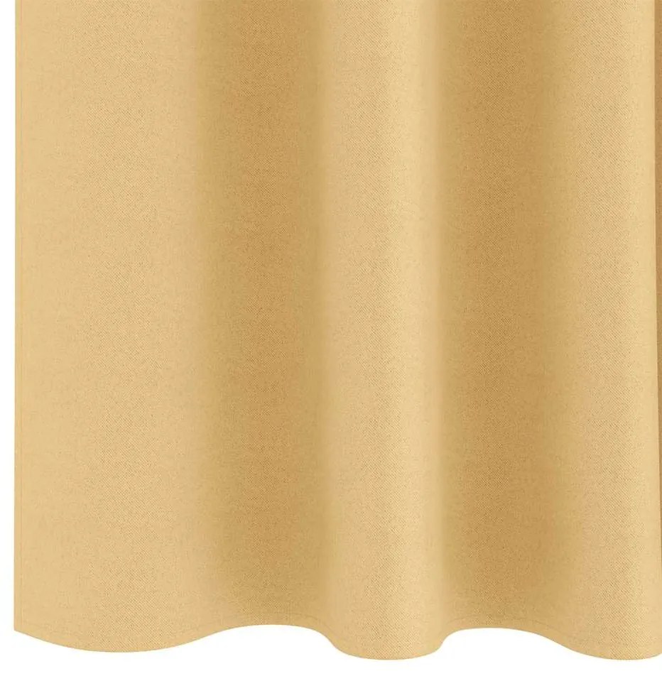 Cortinas com cortinas 2 pcs Bege 260 x 140 cm Poliéster