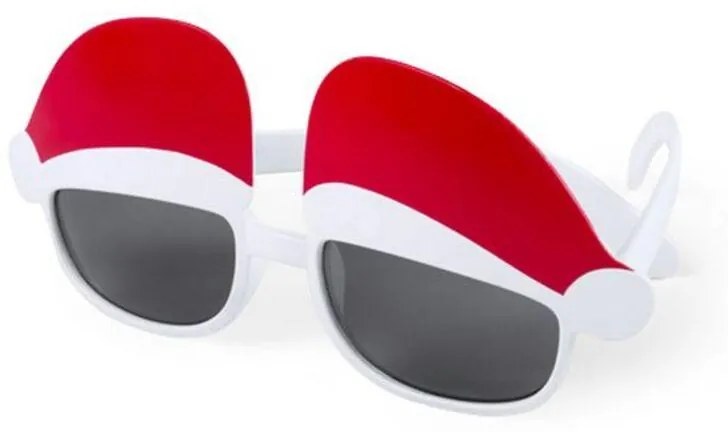 Óculos com Chapéu de Pai Natal 144802 - Branco