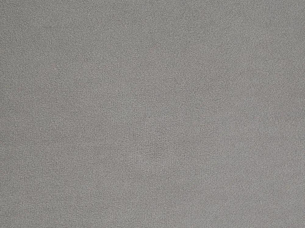 Cama de casal com arrumação em veludo cinzento claro 140 x 200 cm VAUCLUSE Beliani