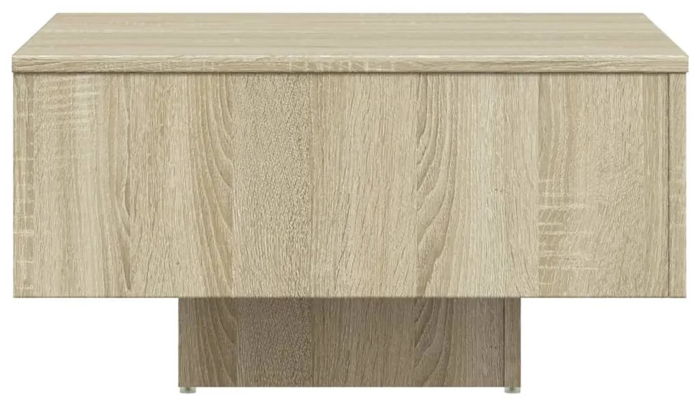 Mesa de centro 60x60x31,5 cm derivados madeira carvalho sonoma