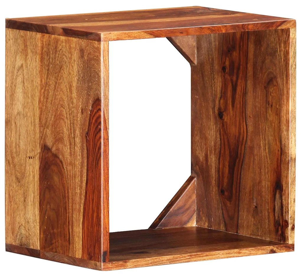 vidaXL Prateleira Cubo de Parede Castanho 40 x 30 x 40 cm