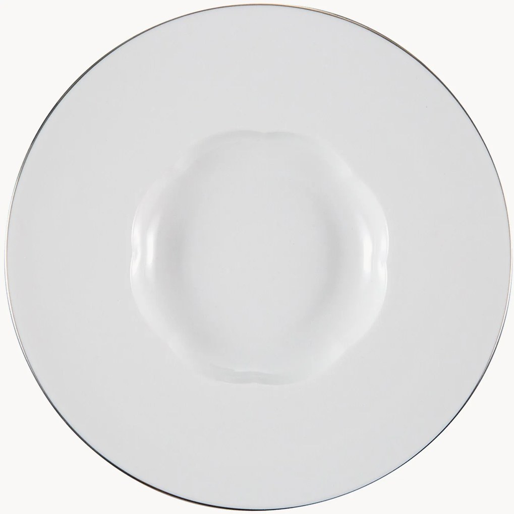 Pratos de sopa em porcelana Sonetto, conjunto de 6