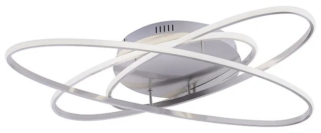 Candeeiro de teto em aço com LED regulável - Galax Design