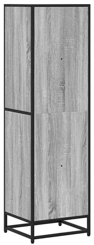 Estante 40x35x139 cm derivados de madeira cinzento sonoma