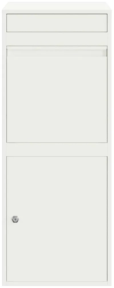 Caixa para entrega de pacotes Branco 41 x 38 x 103 cm Aço